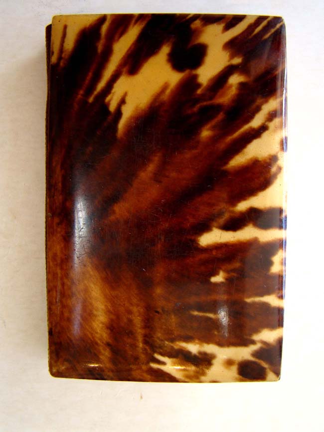 A fine silver mounted Tortoiseshell calling card case circa 1880 — image 2